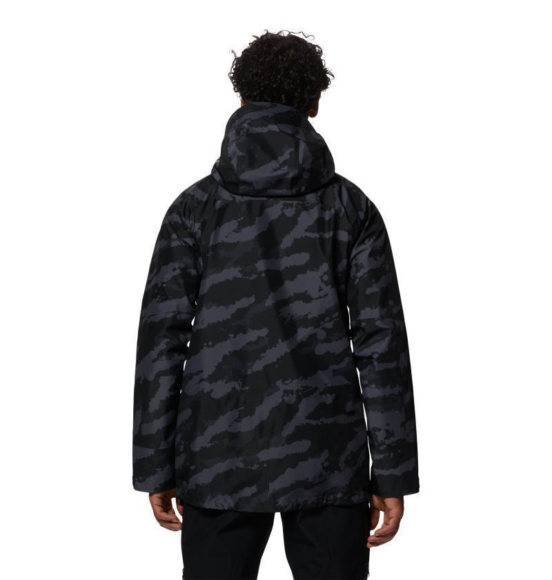 Boundary Ridge GTX Jacket - Mens - Black Brushstrokes Print 2
