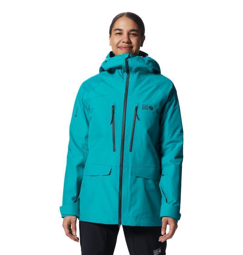 Boundary Ridge GTX Jacket - Womens - Synth Green 1