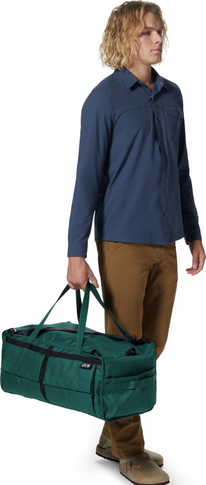 Camp Tough Duffel 50L - Hunter Green 5