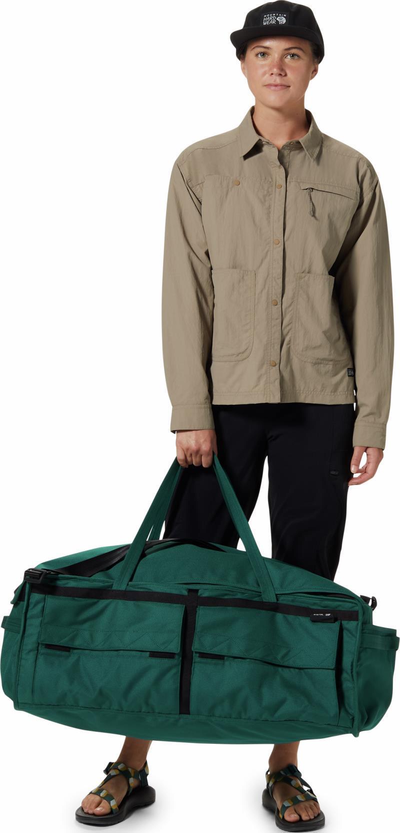 Camp Tough Duffel 80L - Hunter Green 4