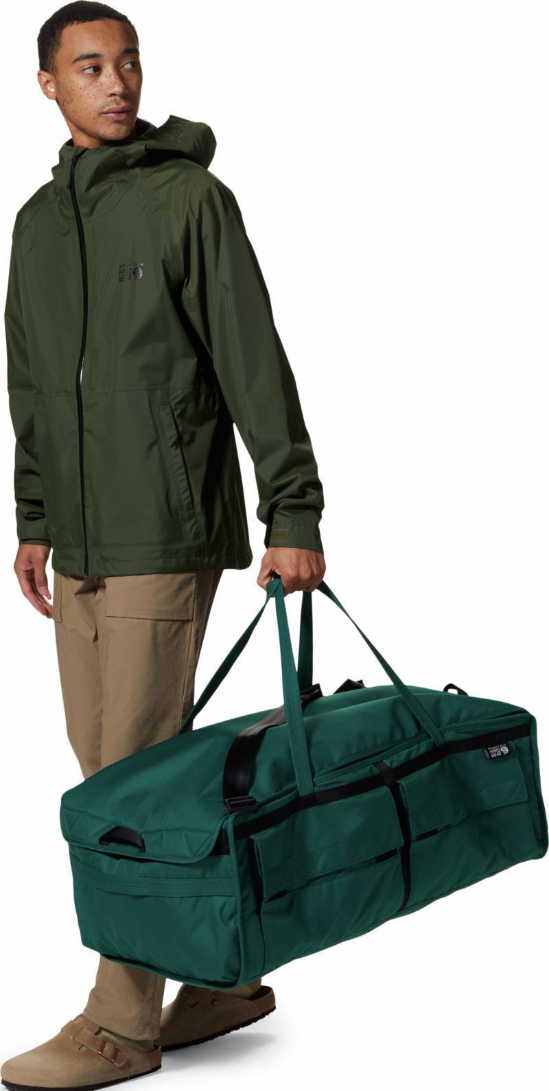 Camp Tough Duffel 80L - Hunter Green 5