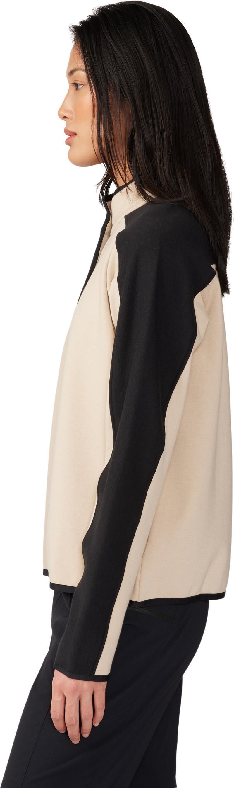 Camplife Snap Neck Pullover - Womens - Wild Oyster 3