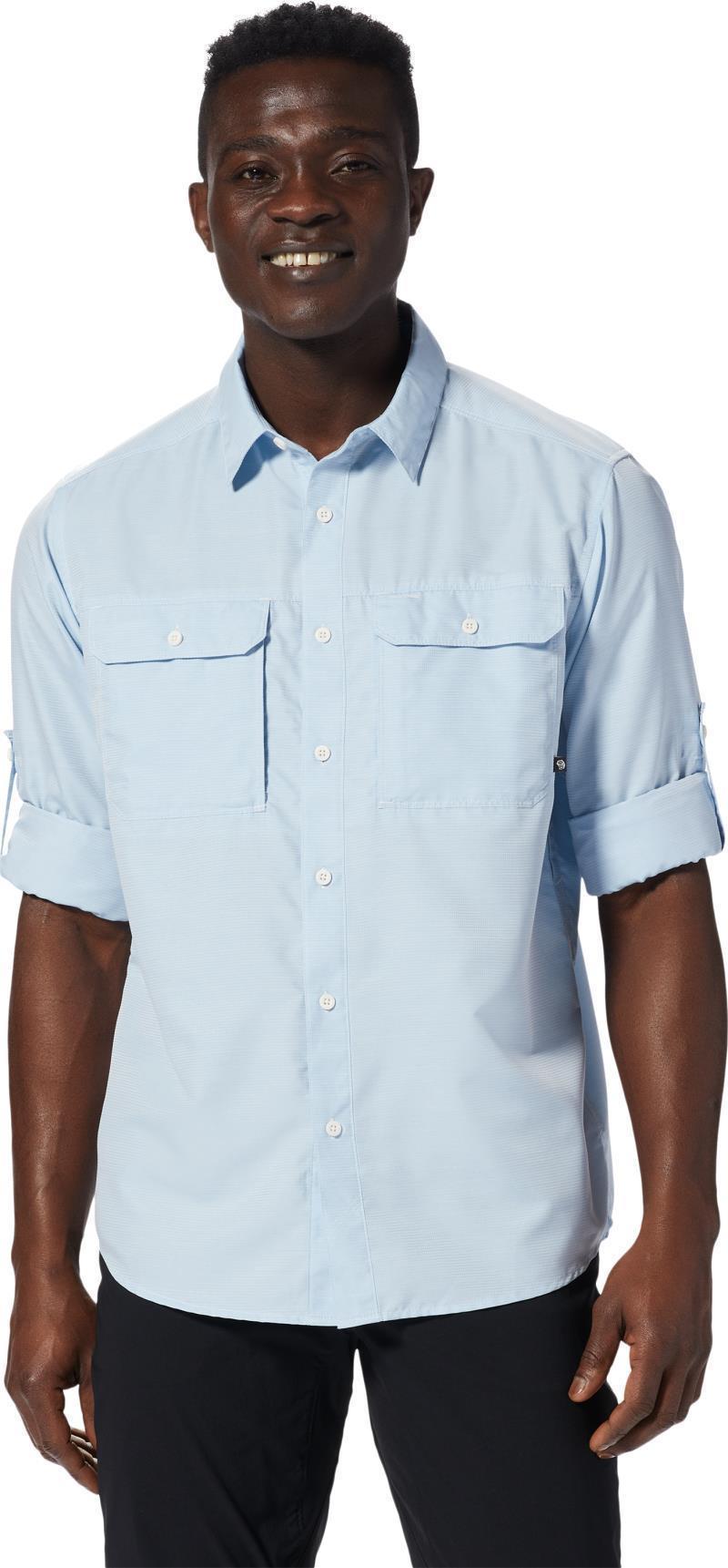 Canyon LS Shirt, Tall - Mens - Blue Chambray 2