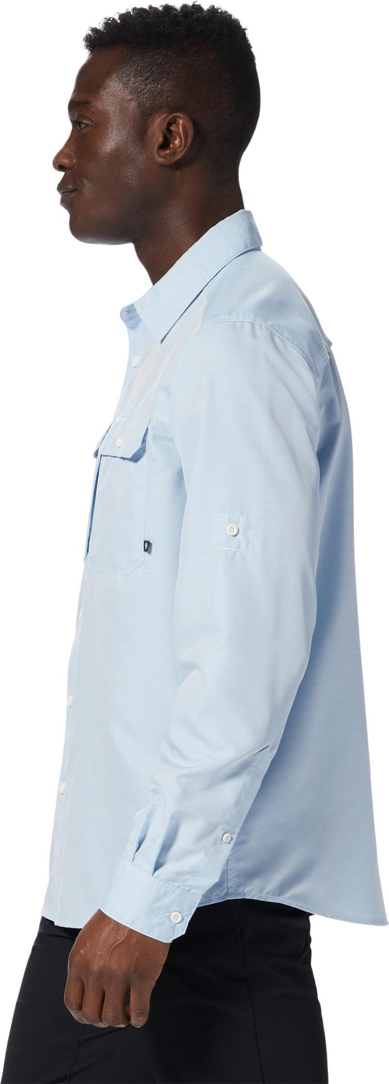Canyon LS Shirt, Tall - Mens - Blue Chambray 3