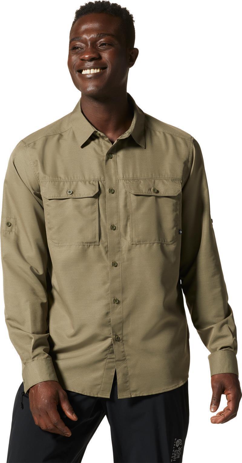 Canyon LS Shirt, Tall - Mens - Stone Green 1