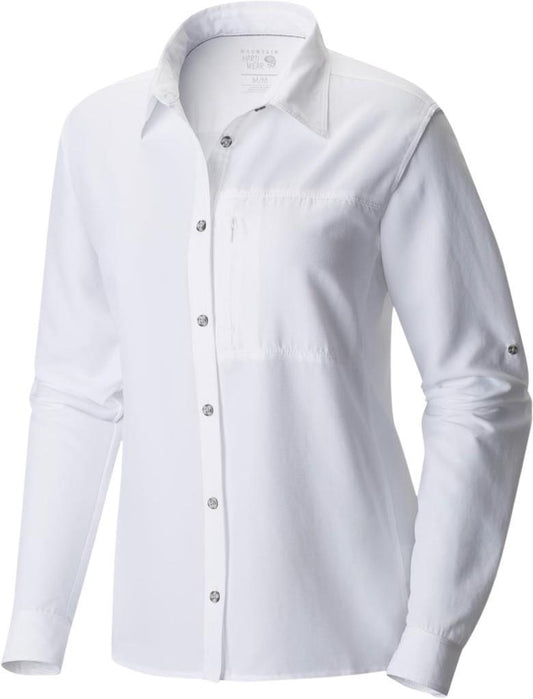 Canyon LS Shirt - Womens - White 1