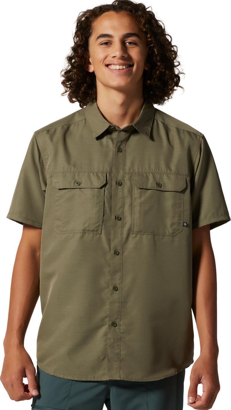 Canyon SS Shirt, Tall - Mens - Stone Green 1
