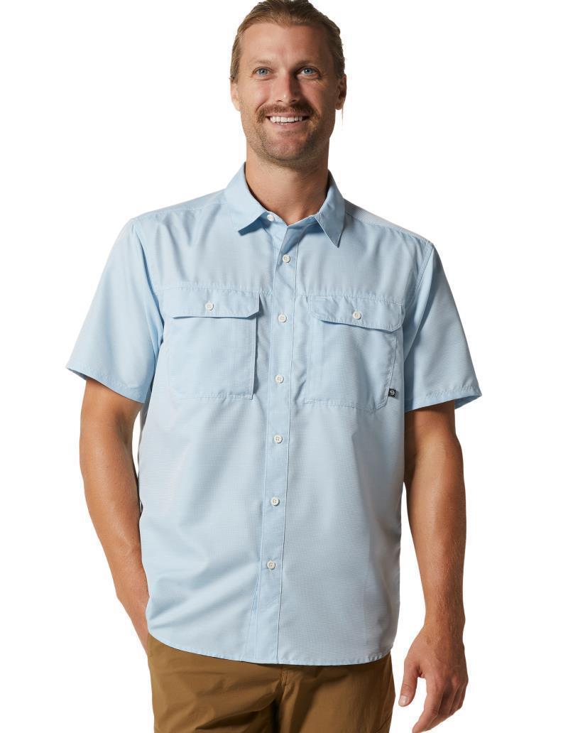 Canyon SS Shirt - Mens - Blue Chambray 1