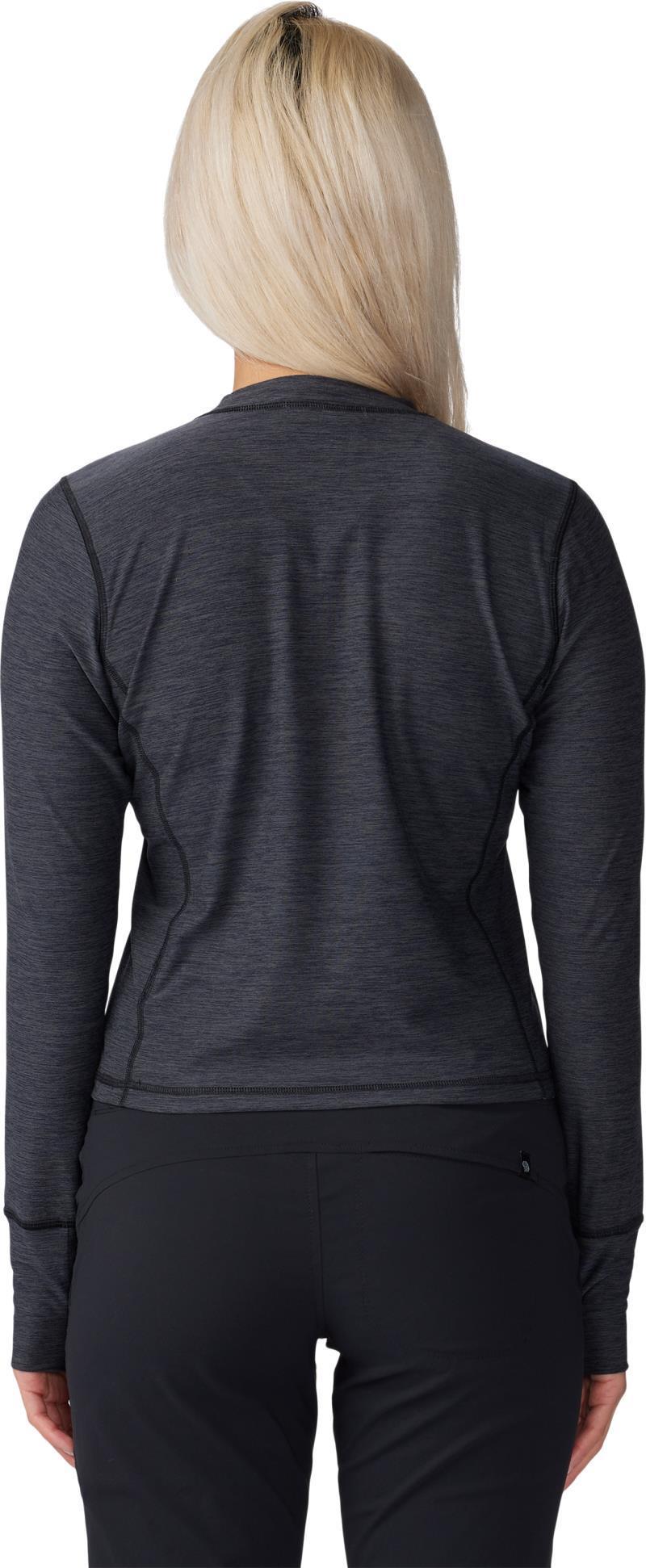 Chillaction LS Crew - Womens - Black Heather 4