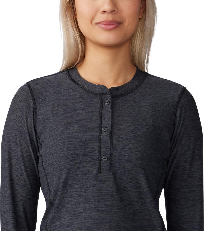 Chillaction LS Crew - Womens - Black Heather 5