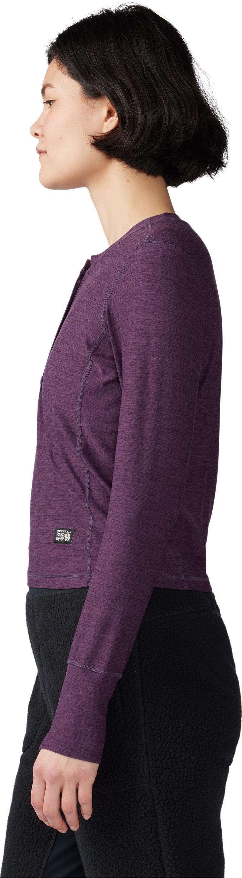 Chillaction LS Crew - Womens - Blurple Heather 2