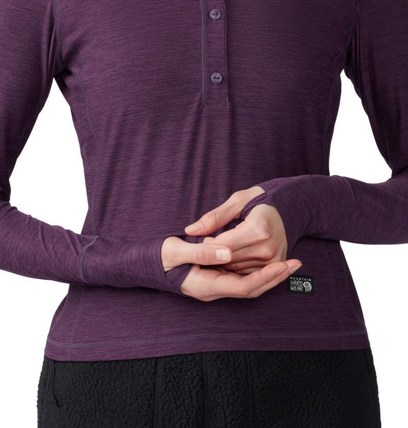 Chillaction LS Crew - Womens - Blurple Heather 5