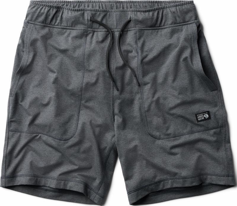 Chillaction Shorts, 7" Inseam - Mens - Black Heather 1