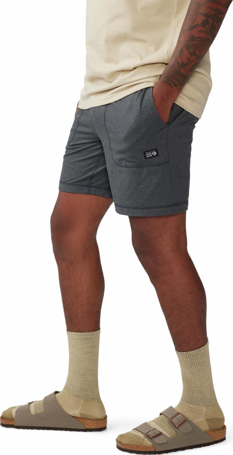 Chillaction Shorts, 7" Inseam - Mens - Black Heather 8