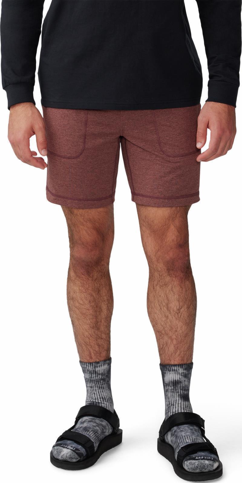 Chillaction Shorts, 7" Inseam - Mens - Clay Earth Heather 2