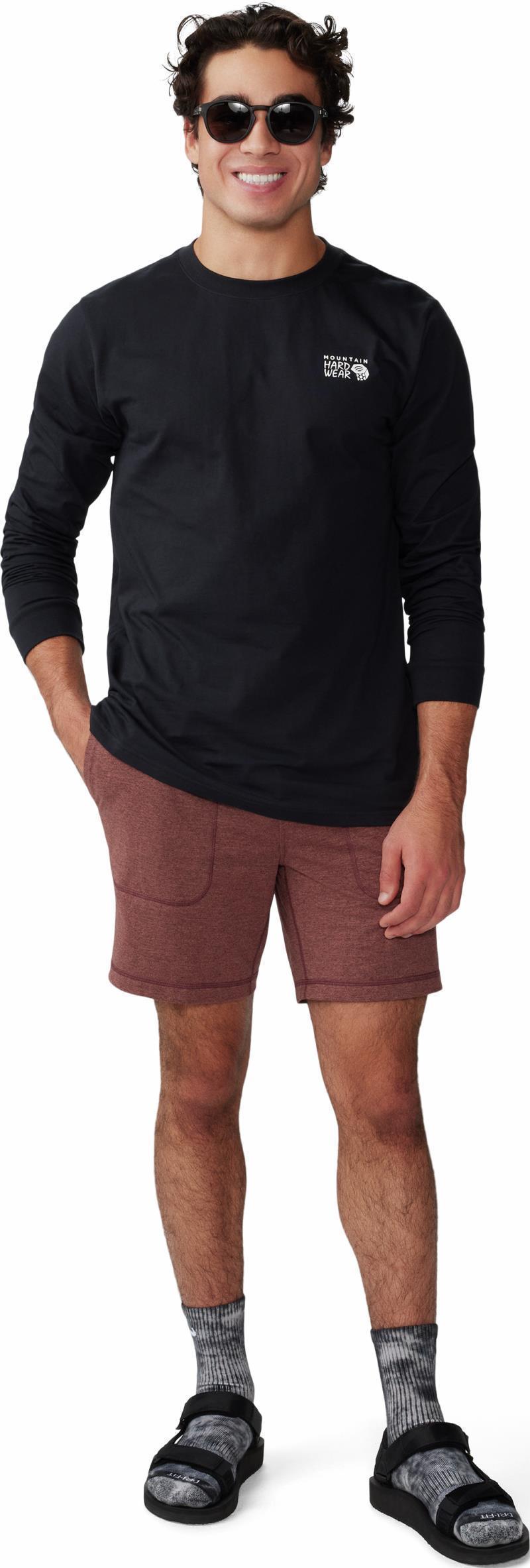 Chillaction Shorts, 7" Inseam - Mens - Clay Earth Heather 4