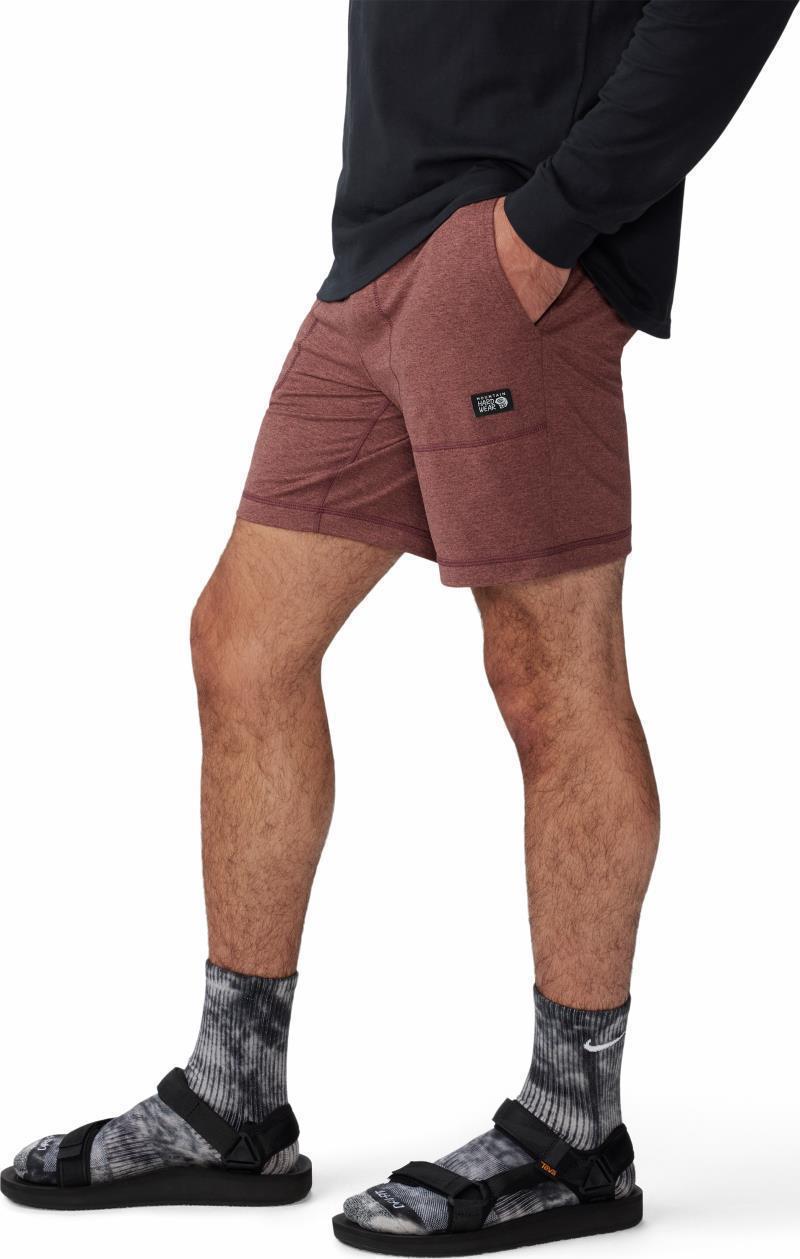 Chillaction Shorts, 7" Inseam - Mens - Clay Earth Heather 8