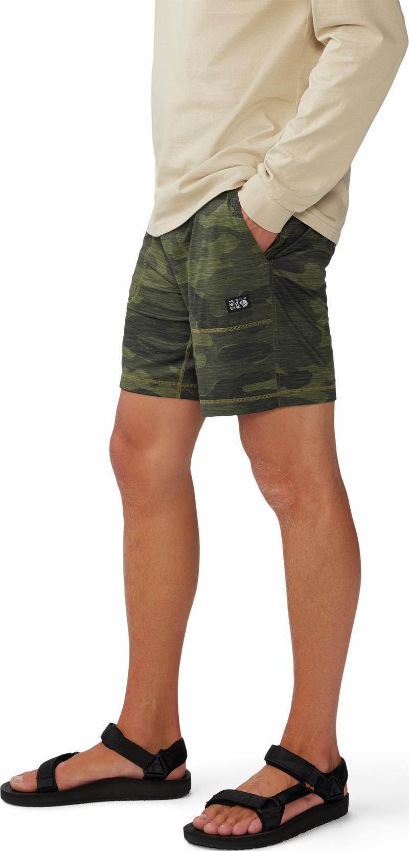 Chillaction Shorts, 7" Inseam - Mens - Combat Green Trees Camo 7