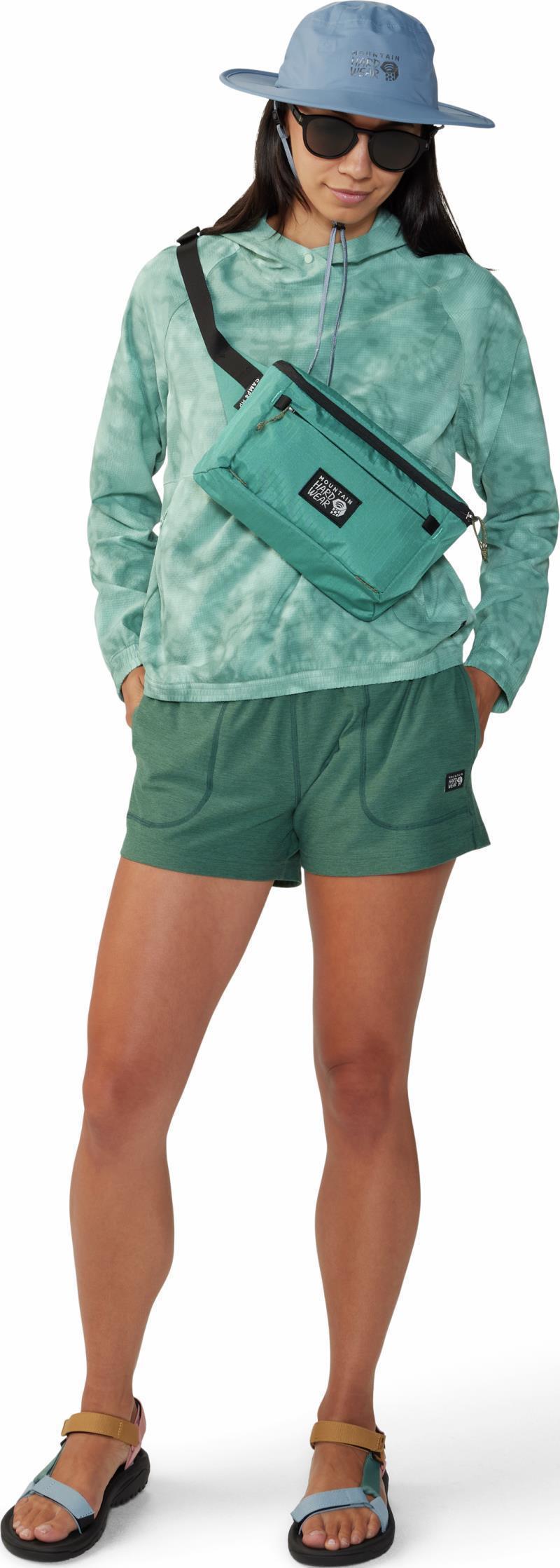 Chillaction Shorts - Womens - Aqua Green Heather 4