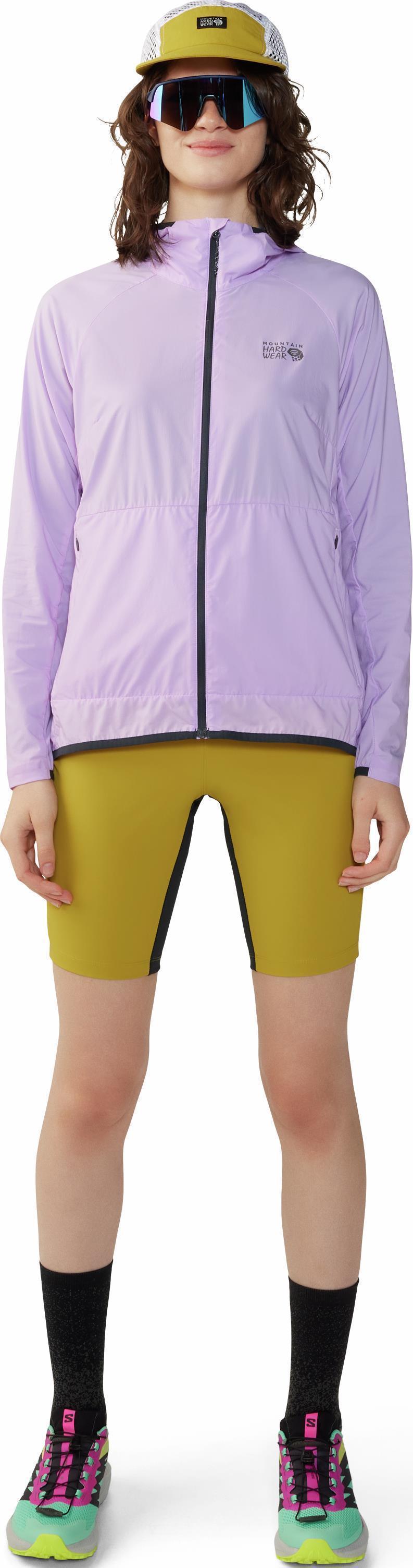 Chockstone Trail Short Tights, 9" Inseam - Womens - Dark Citron 4