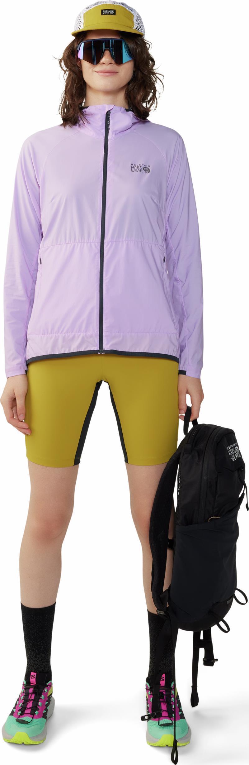 Chockstone Trail Short Tights, 9" Inseam - Womens - Dark Citron 5