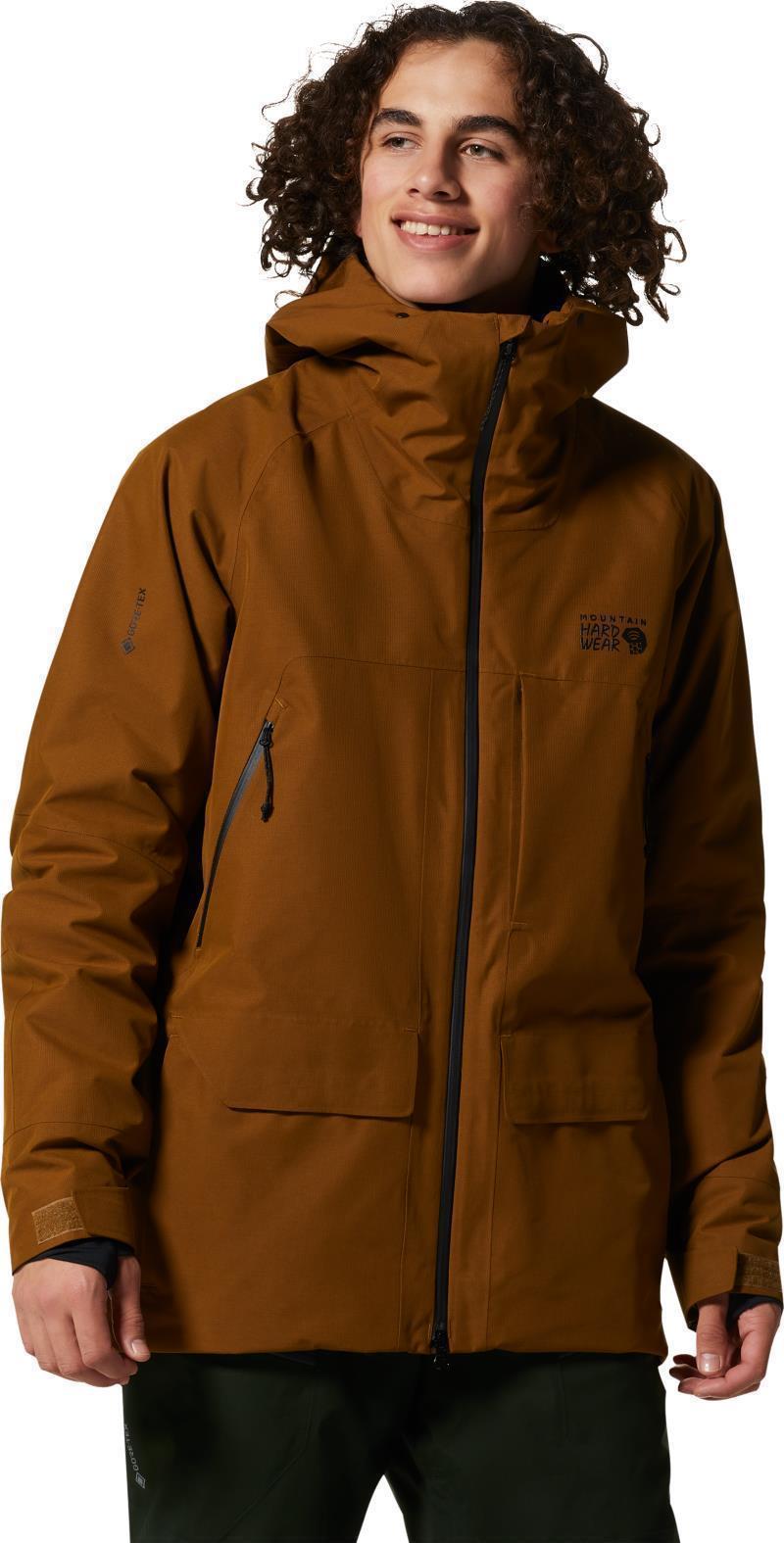 Cloud Bank GTX Insulated Jacket - Mens - Golden Brown 1