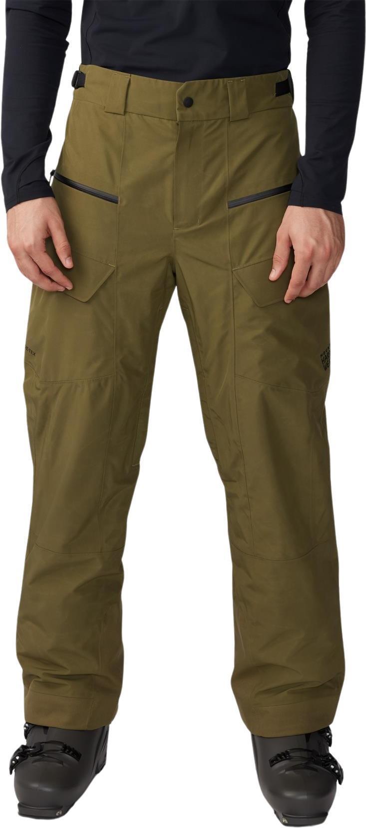 Cloud Bank GTX Pants, Reg - Mens - Combat Green 3