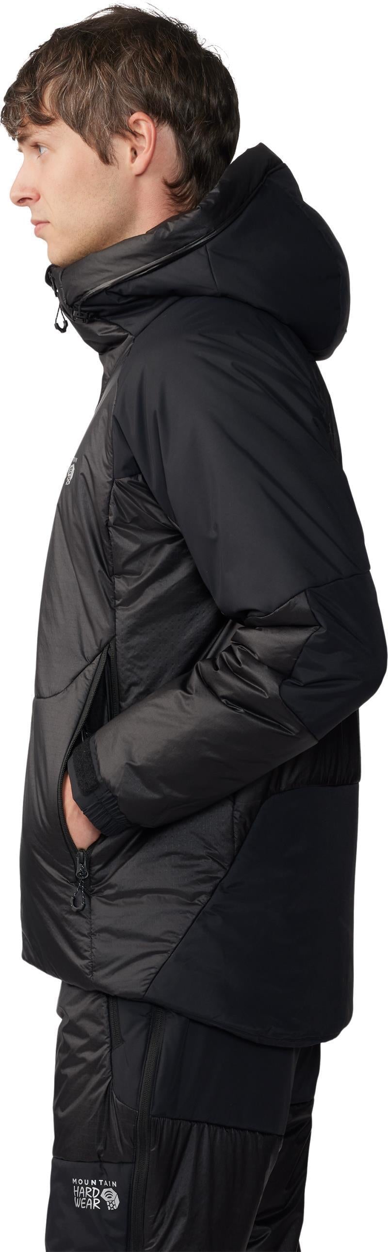 Compressor Alpine Hooded Jacket - Mens - Black 2