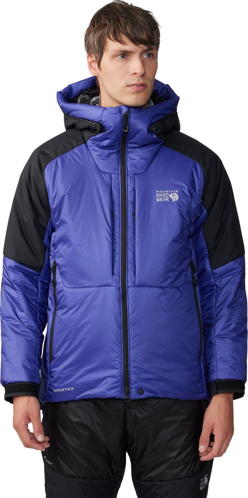 Compressor Alpine Hooded Jacket - Mens - Klein Blue / Black 2
