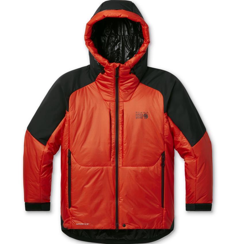 Compressor Alpine Hooded Jacket - Mens - State Orange / Black 1