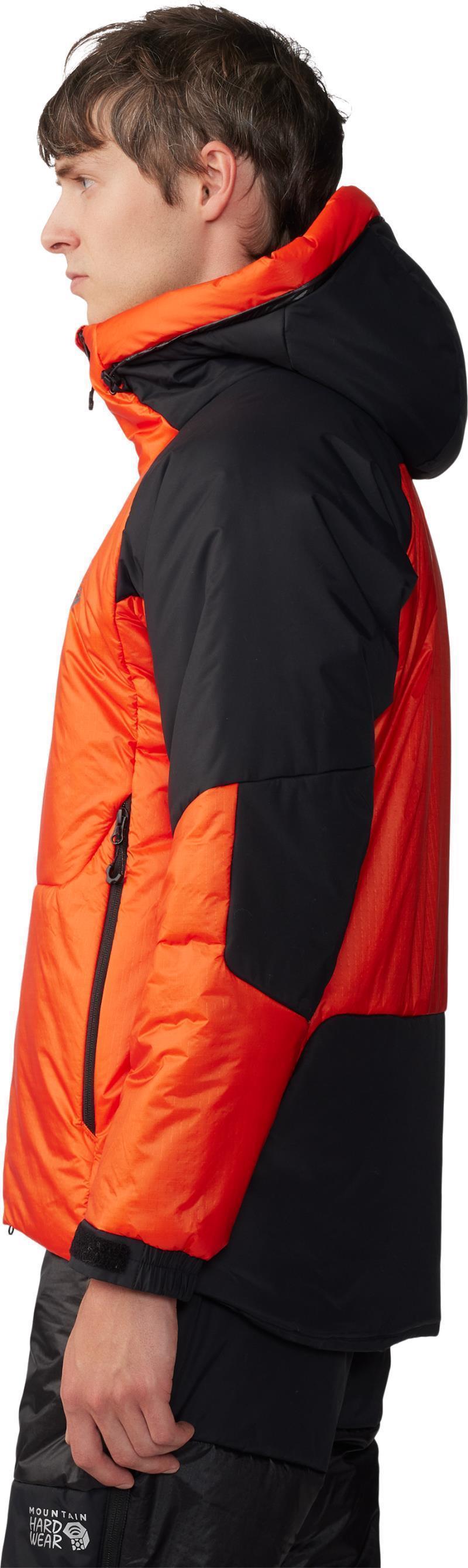 Compressor Alpine Hooded Jacket - Mens - State Orange / Black 4