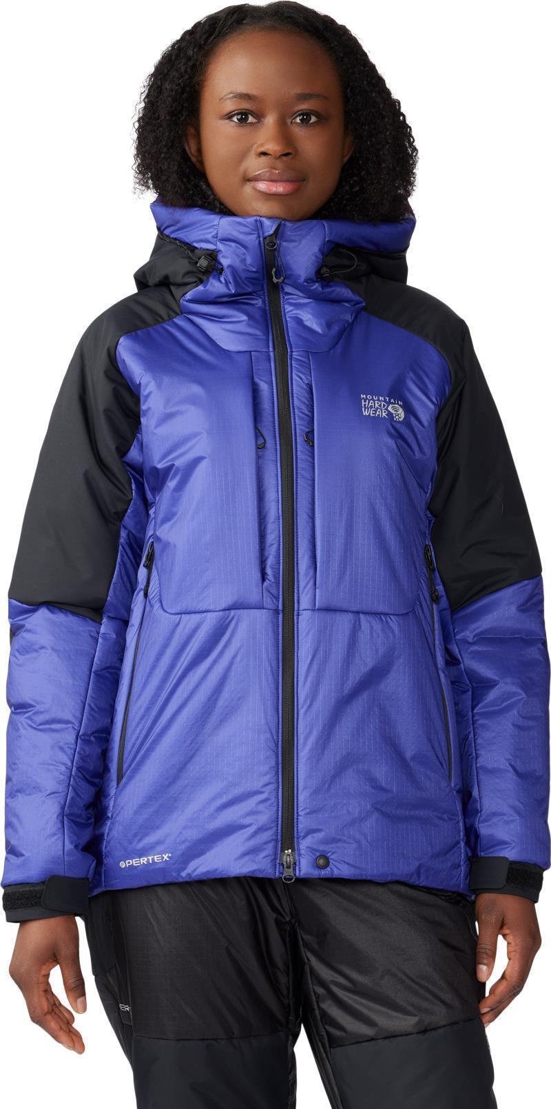 Compressor Alpine Hooded Jacket - Womens - Klein Blue / Black 1