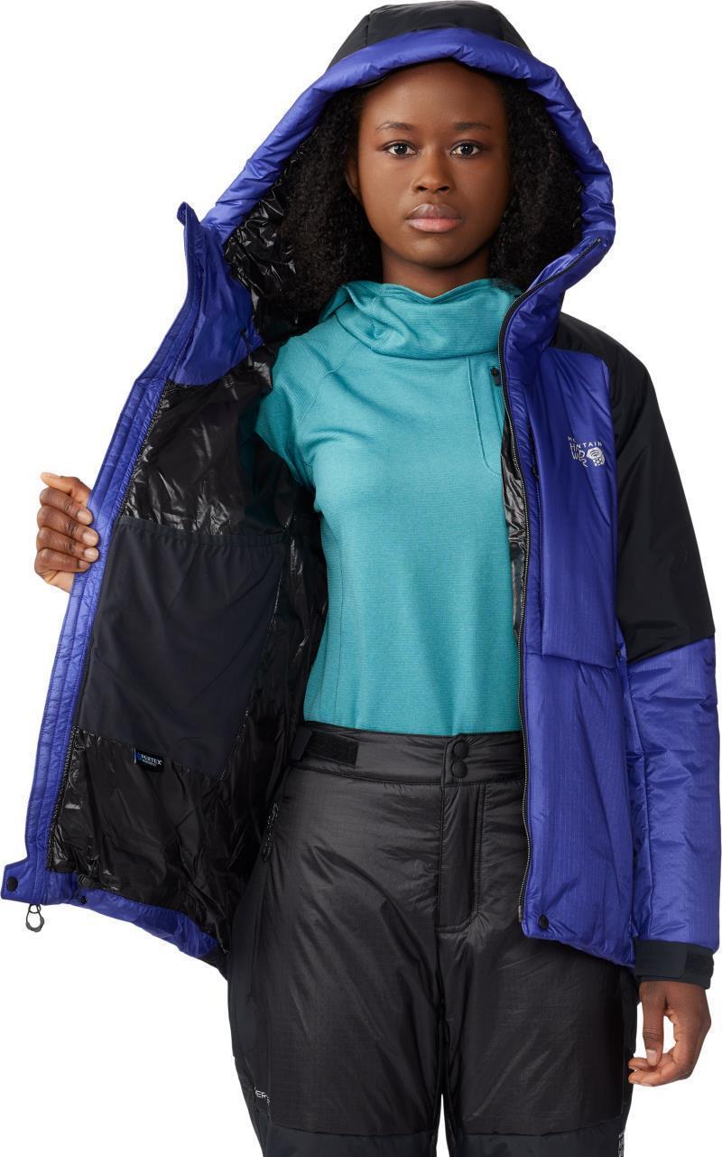 Compressor Alpine Hooded Jacket - Womens - Klein Blue / Black 4