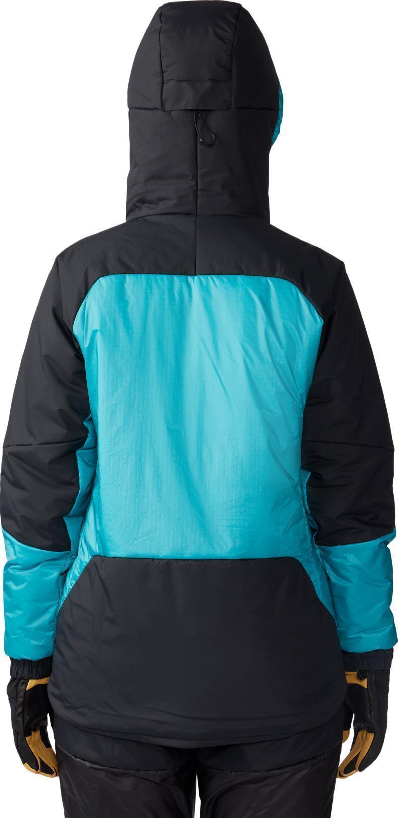 Compressor Alpine Hooded Jacket - Womens - Synth Green / Black 4