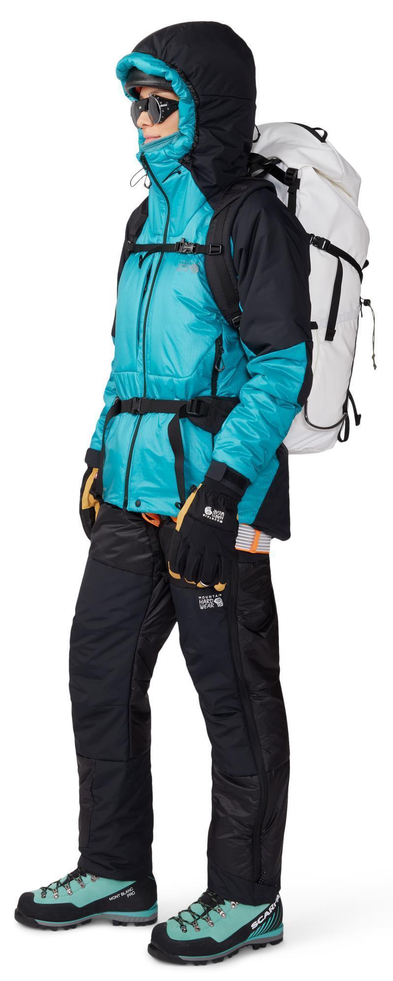 Compressor Alpine Hooded Jacket - Womens - Synth Green / Black 7