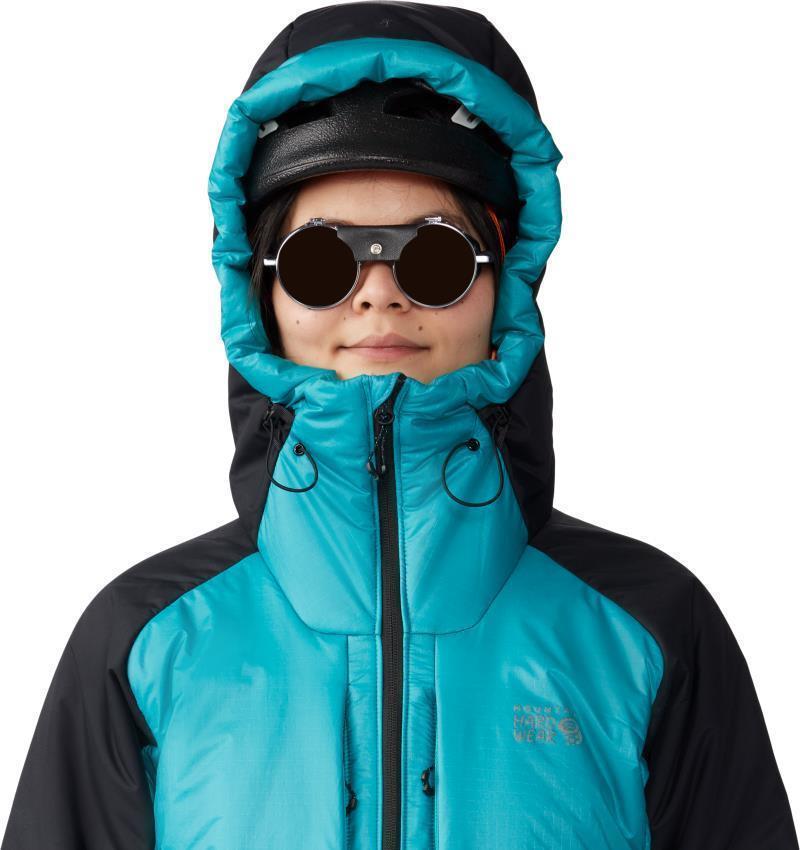 Compressor Alpine Hooded Jacket - Womens - Synth Green / Black 8