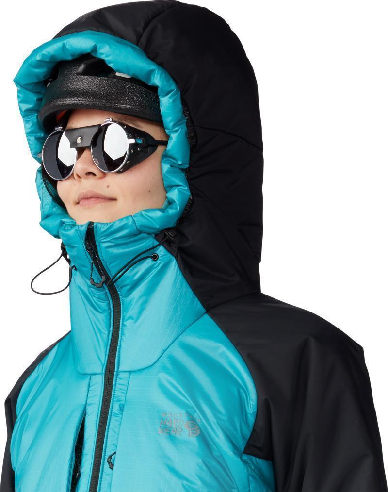 Compressor Alpine Hooded Jacket - Womens - Synth Green / Black 9