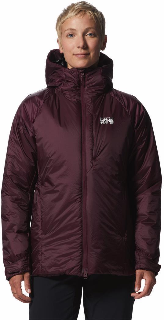 Compressor Hoody - Womens - Cocoa Red 1