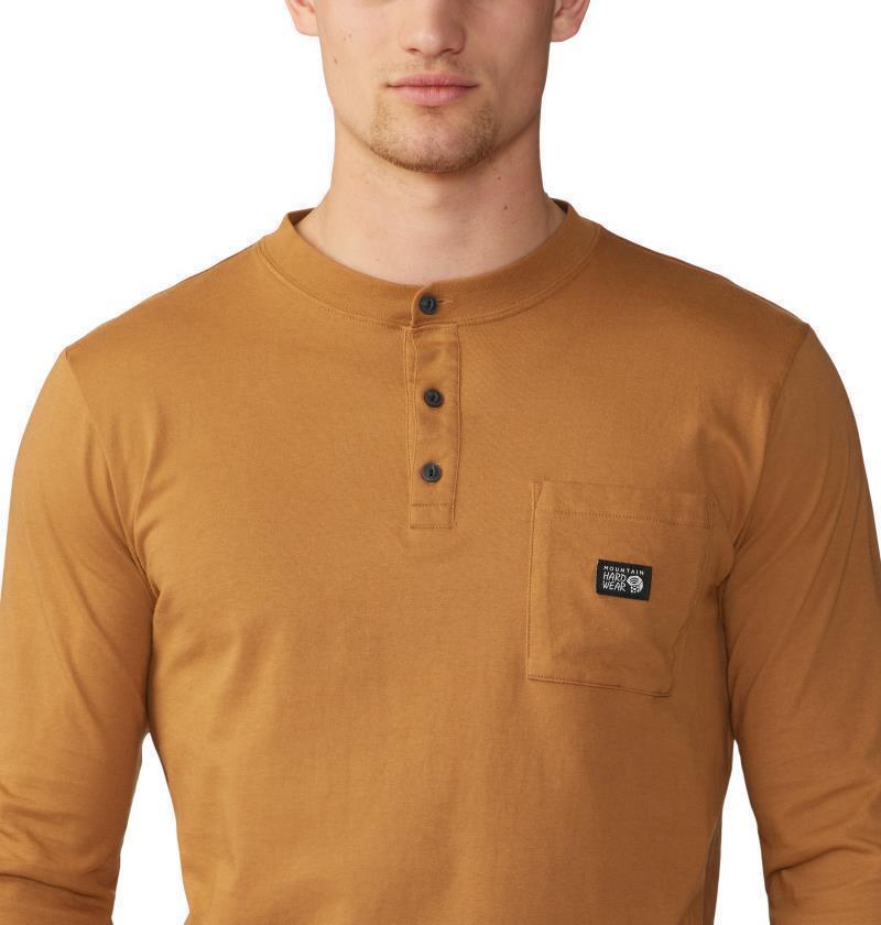 Cotton Ridge LS Henley - Mens - Copper Clay 5
