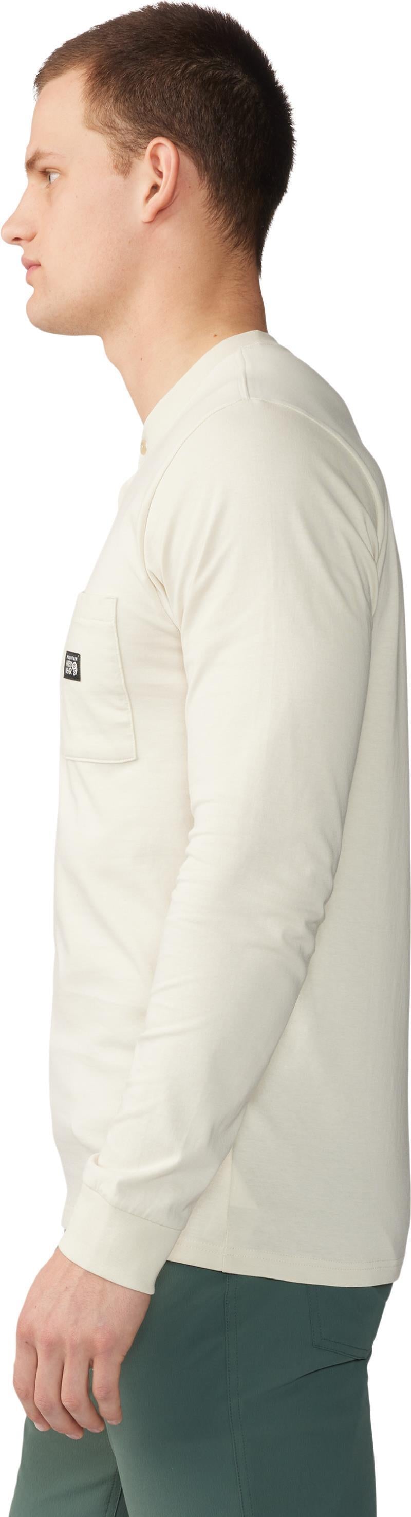 Cotton Ridge LS Henley - Mens - Stone 3