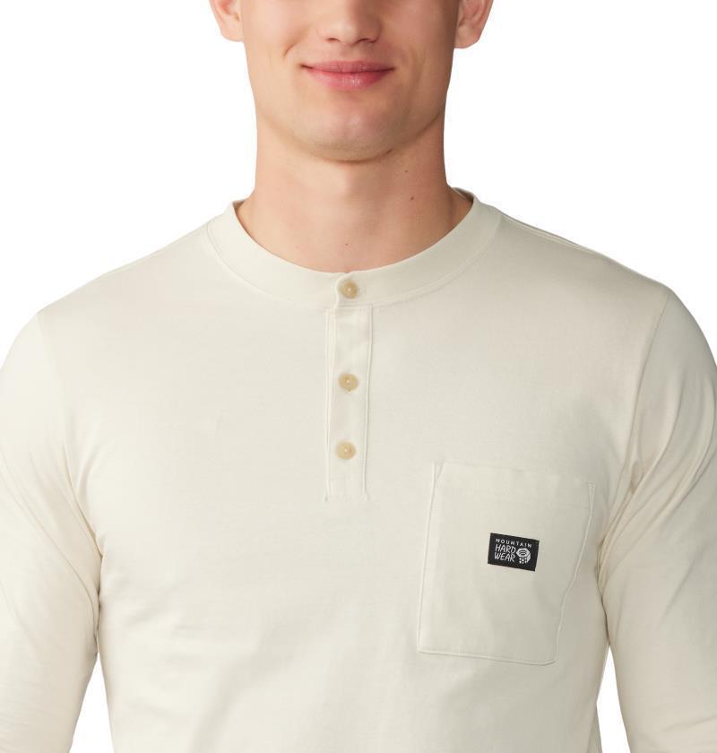 Cotton Ridge LS Henley - Mens - Stone 4