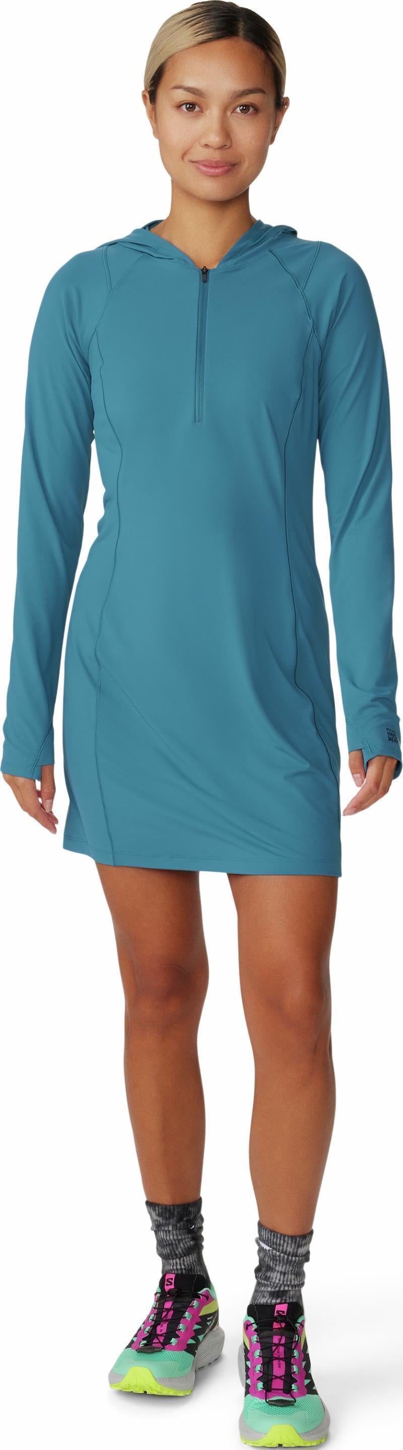 Crater Lake Dress - Baltic Blue 1