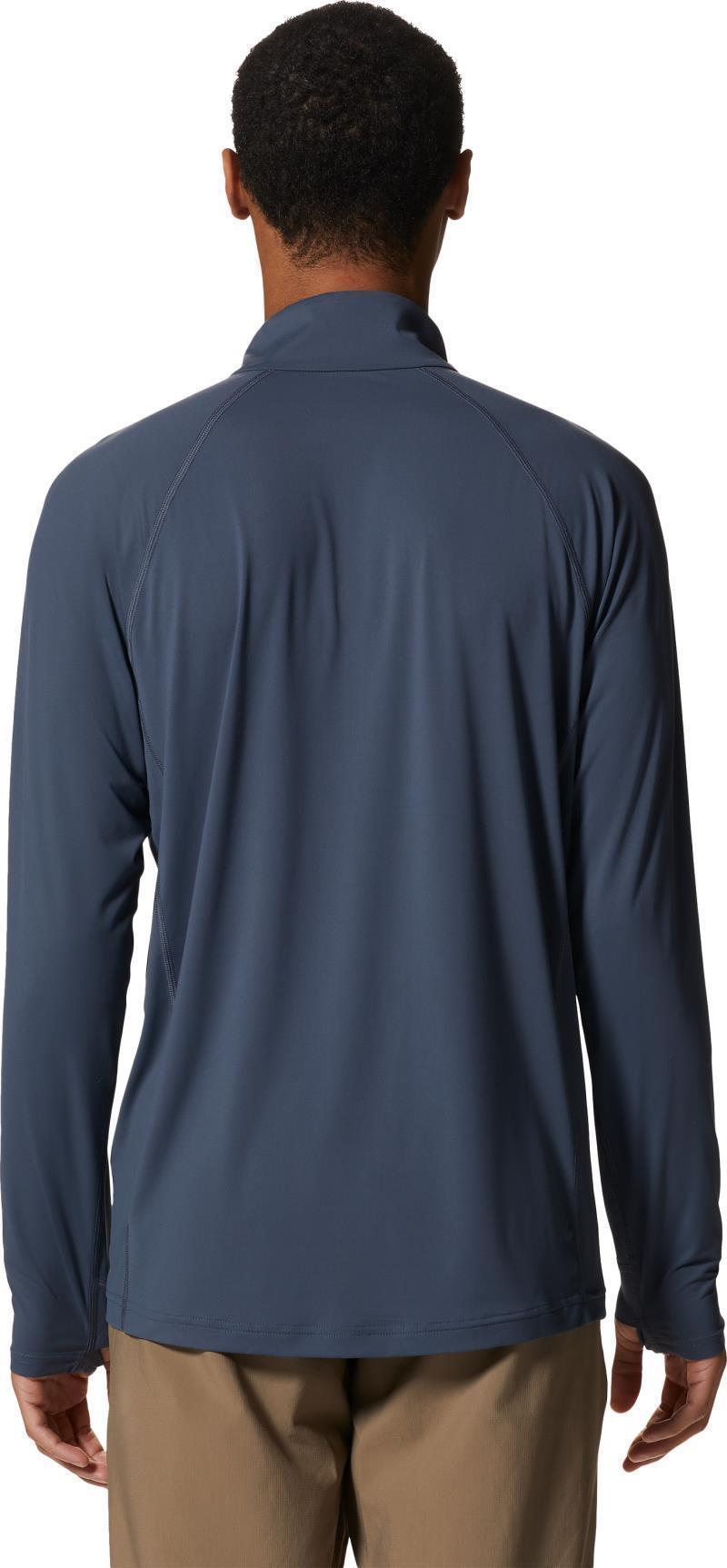 Crater Lake Half Zip - Mens - Blue Slate 3