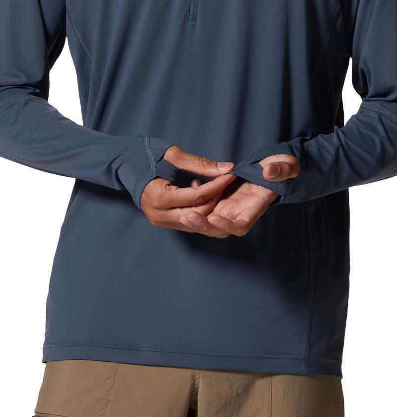 Crater Lake Half Zip - Mens - Blue Slate 5