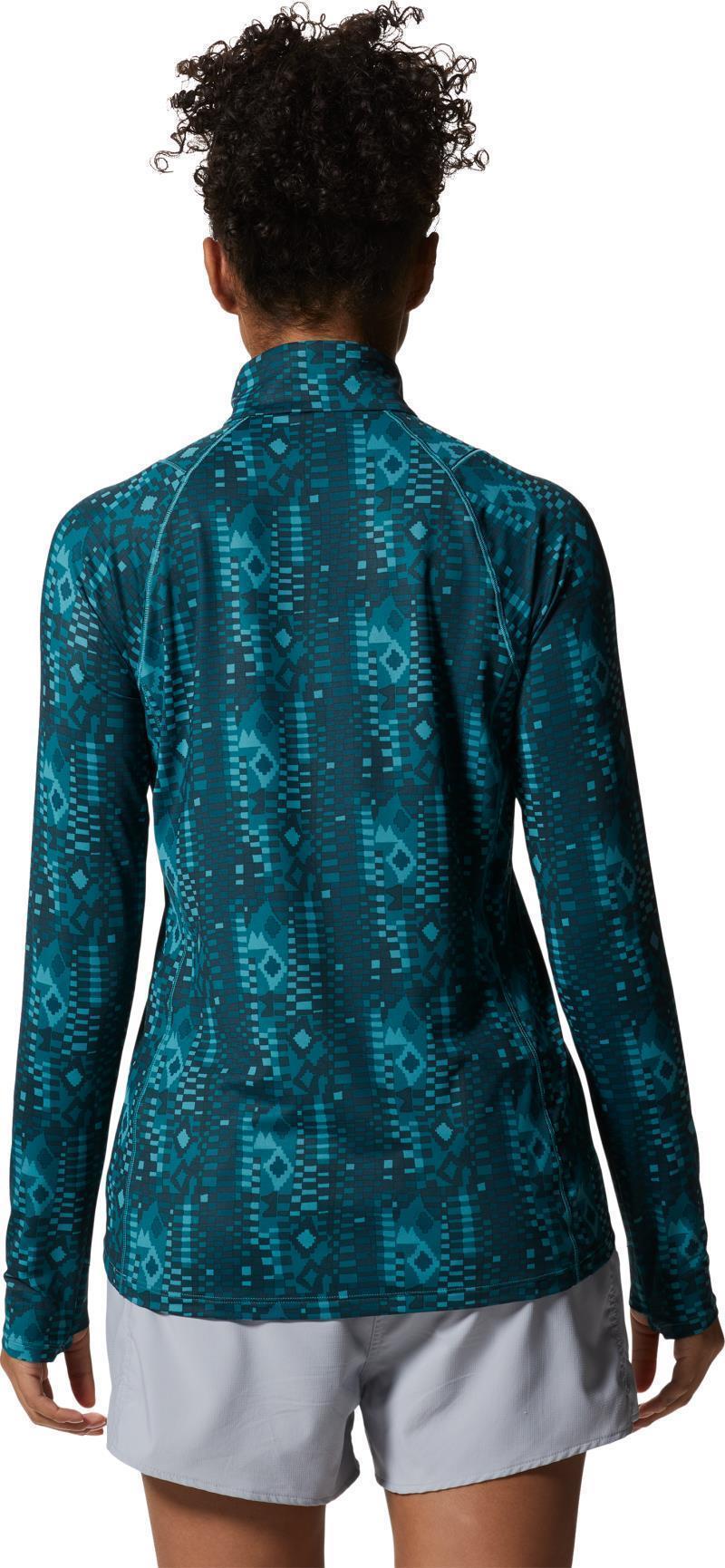 Crater Lake Half Zip - Womens - Palisades Geo Print 2
