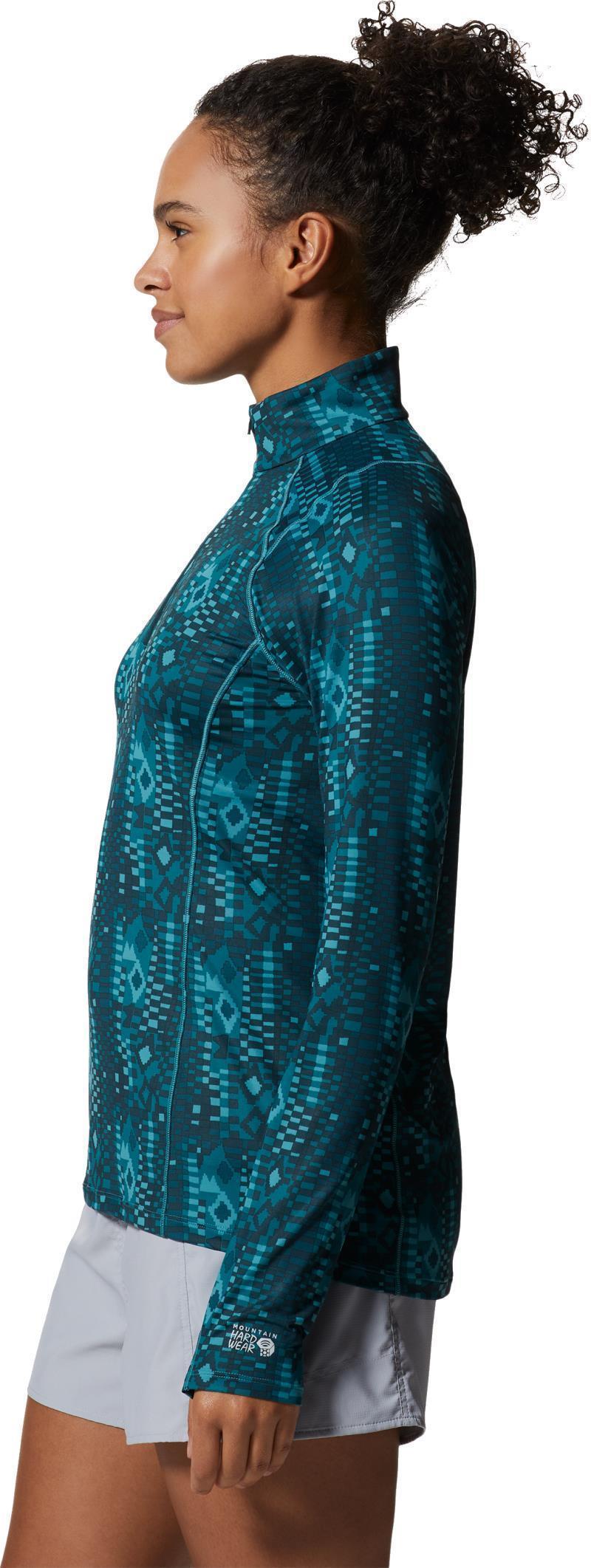 Crater Lake Half Zip - Womens - Palisades Geo Print 3