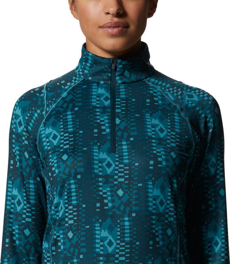 Crater Lake Half Zip - Womens - Palisades Geo Print 4