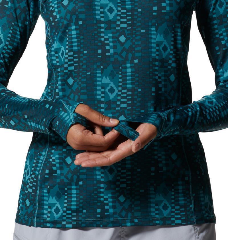 Crater Lake Half Zip - Womens - Palisades Geo Print 5