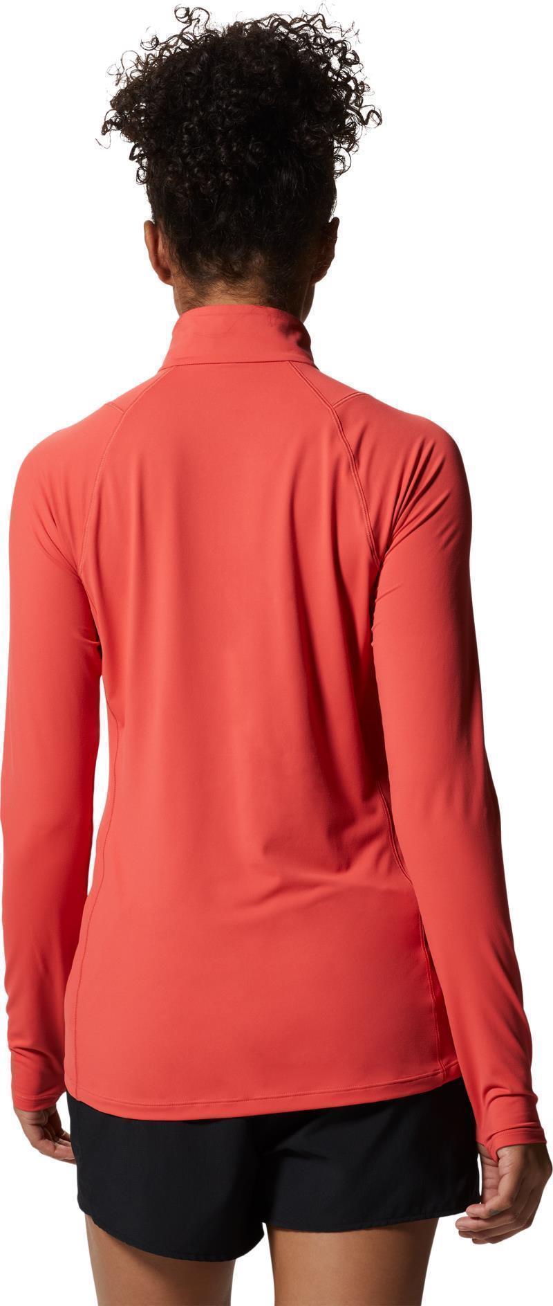Crater Lake Half Zip - Womens - Solar Pink 2