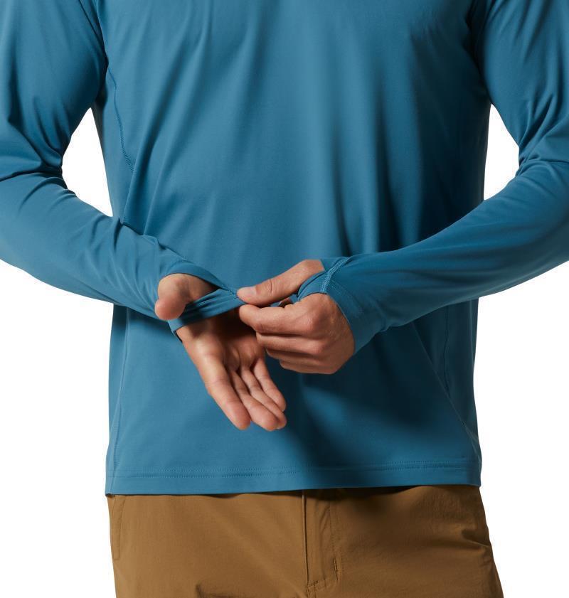 Crater Lake LS Crew - Mens - Caspian 5